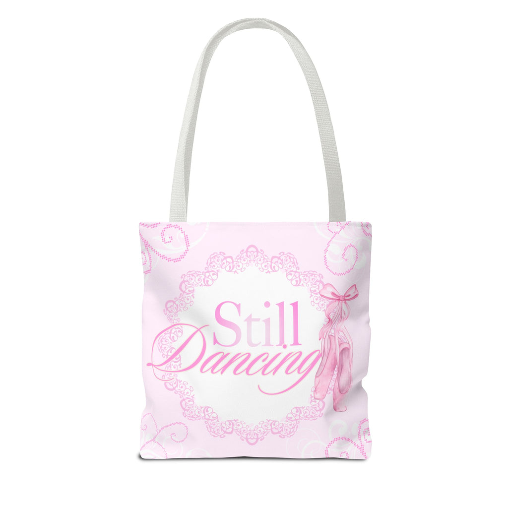 Still Dancing Pink Ballet Tote Bag — Ballet Shoes Dance Lover Gift