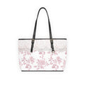 Floral Lace design PU Leather Shoulder Bag – Vintage Rose