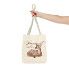Innocent Doe Fawn Tote Bag - Cute Vintage Deer Canvas Tote