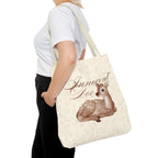 Innocent Doe Fawn Tote Bag - Cute Vintage Deer Canvas Tote