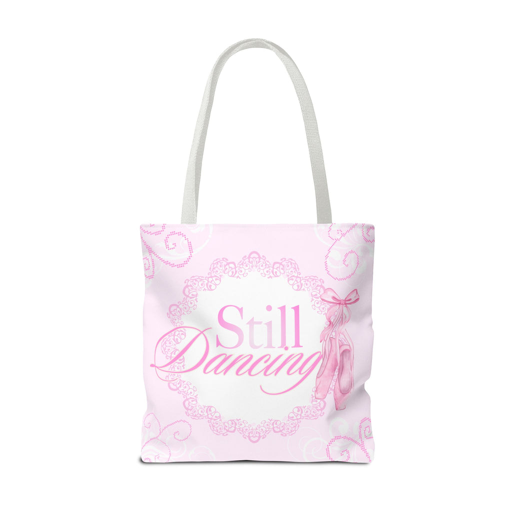 Still Dancing Pink Ballet Tote Bag — Ballet Shoes Dance Lover Gift