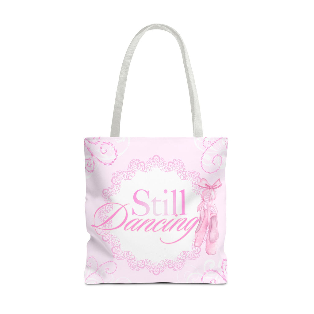 Still Dancing Pink Ballet Tote Bag — Ballet Shoes Dance Lover Gift