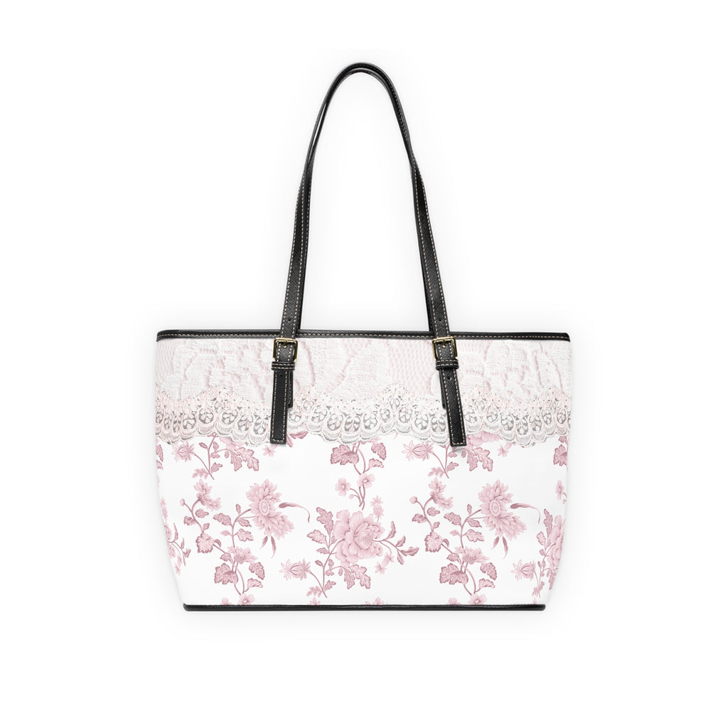 Floral Lace design PU Leather Shoulder Bag – Vintage Rose